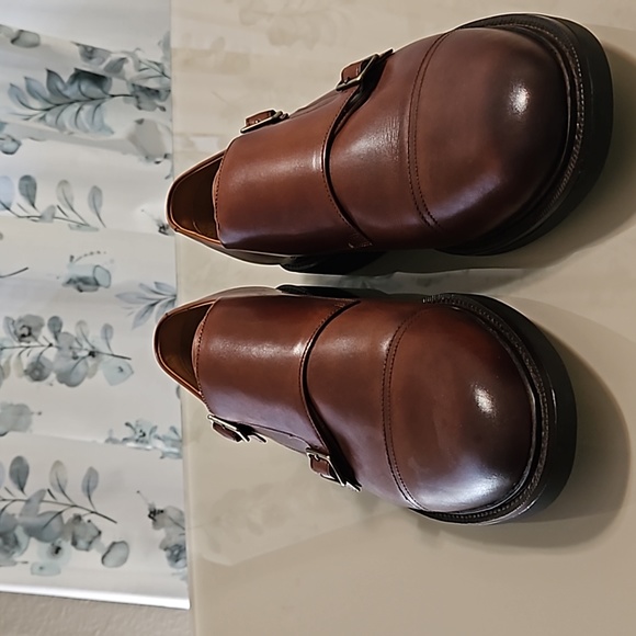 Brown size 14 Ralph Lauren shoe never worn - Picture 3 of 4